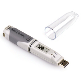 USB-502-LCD LCD溫度/相對濕度記錄器 (可直接由LCD觀看目前量測溫濕度)